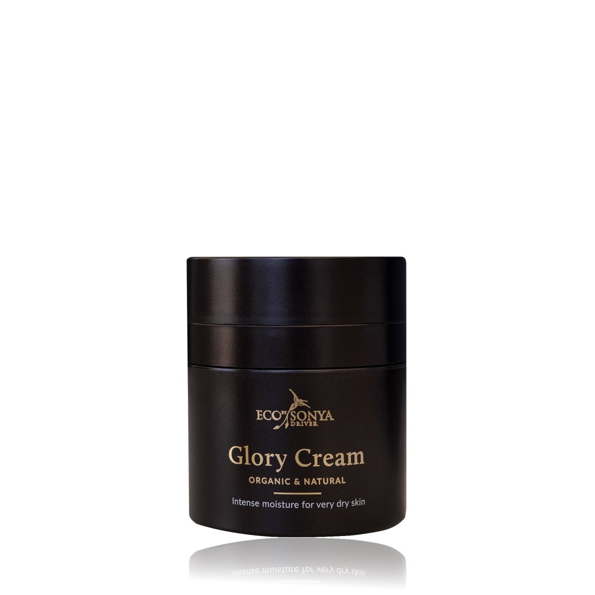 Eco By Sonya Glory Cream packaging on white background, natural organic rich cream for dry and ageing skin, made in Australia.